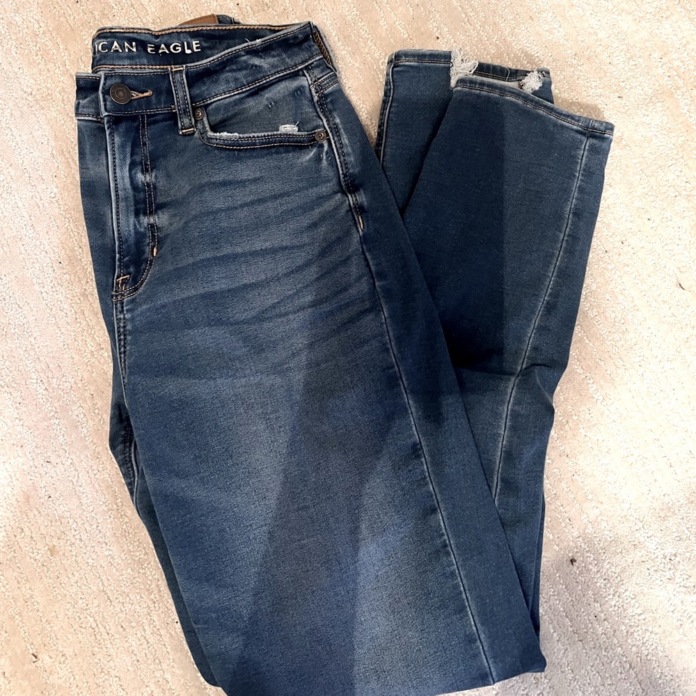 American Eagle - Mom Jeans - Sz. 4 - Soft Knit - Long